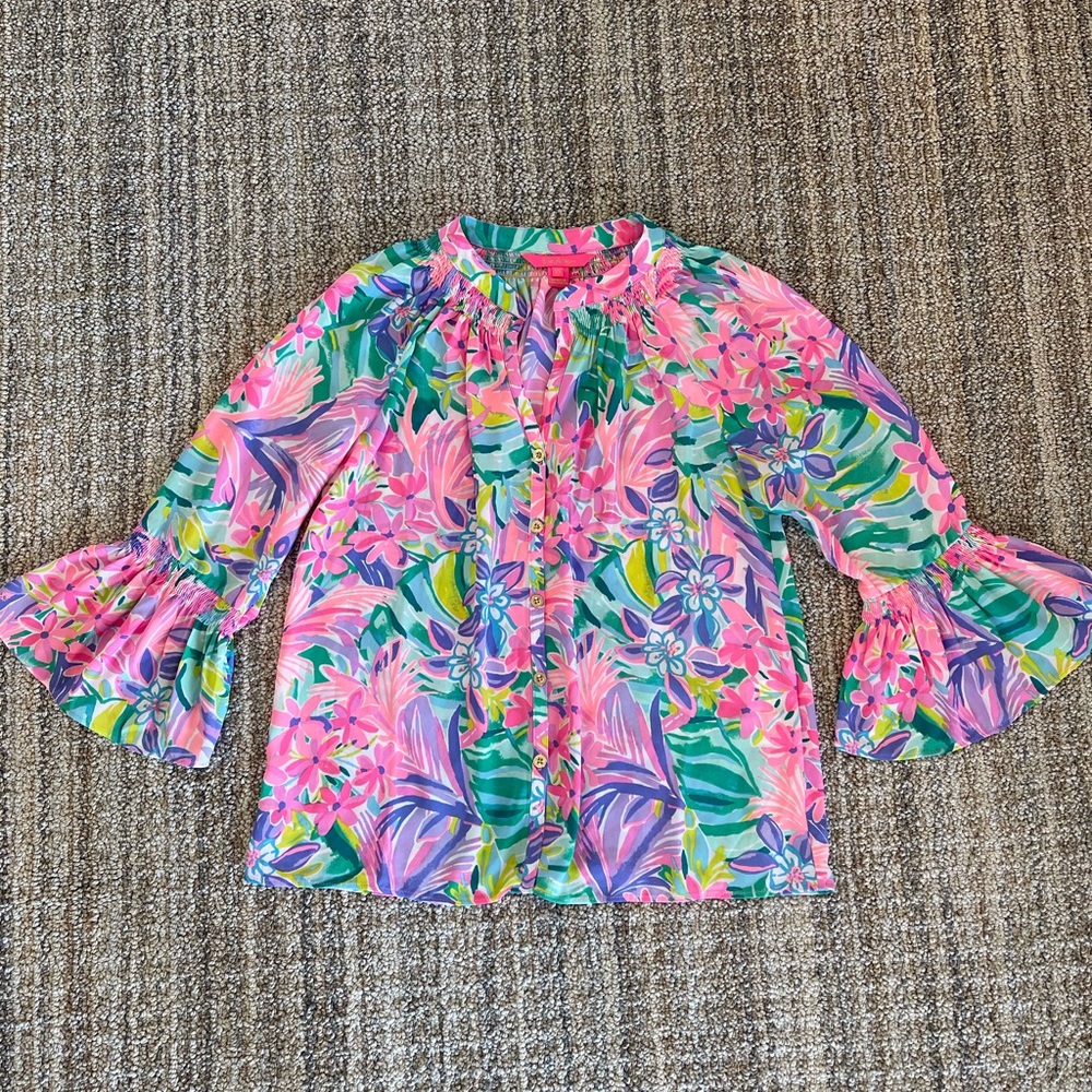 Lilly Pulitzer XS Lileeze Top